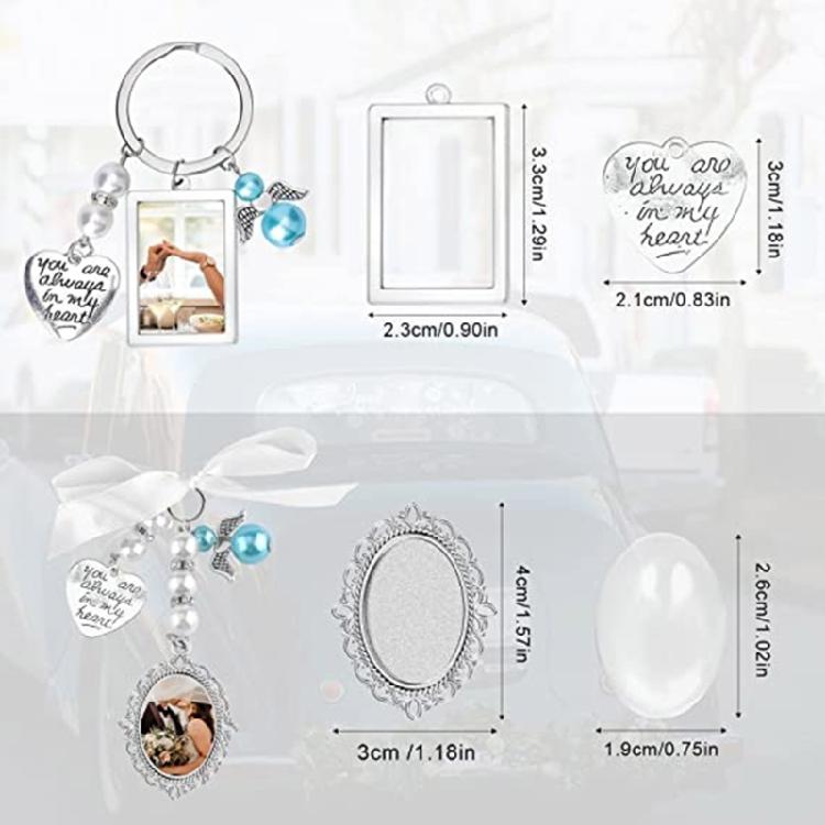 Memory Charm Bouquet Photo Charm Bridal Bouquet Pendant Holder Jewelry Gift
