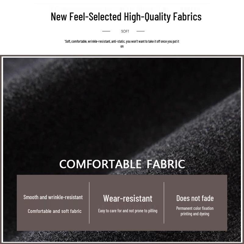 Autumn/Winter 2025 High-Waist A-line Woolen Flannel Skirt: Slimming, Hip-Hugging Design for Women