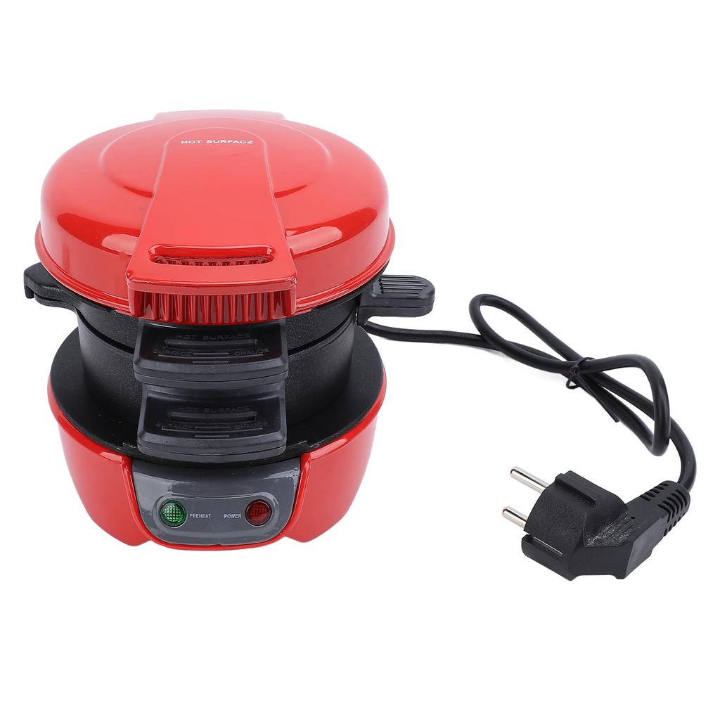 3 In 1 Breakfast Sandwich Maker Professional Fast Heat Up Automatic Temperature Control Prevents Sti