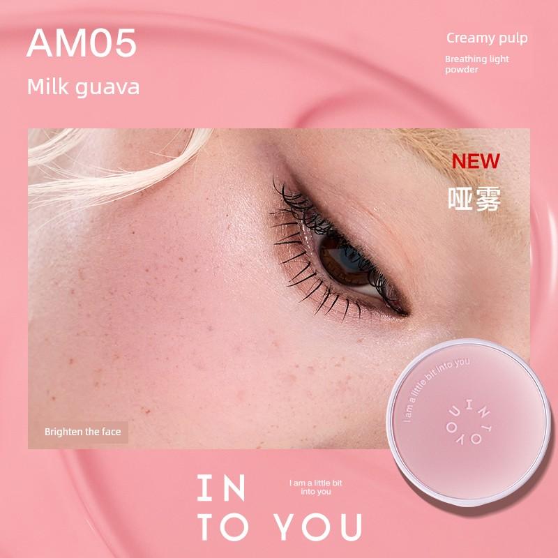 Upgrade 2.0! into You Cushion Blush Cream Water Gloss Sunscreen Blush Palette Hot-Selling Affordable Mud Color 2026 New Model