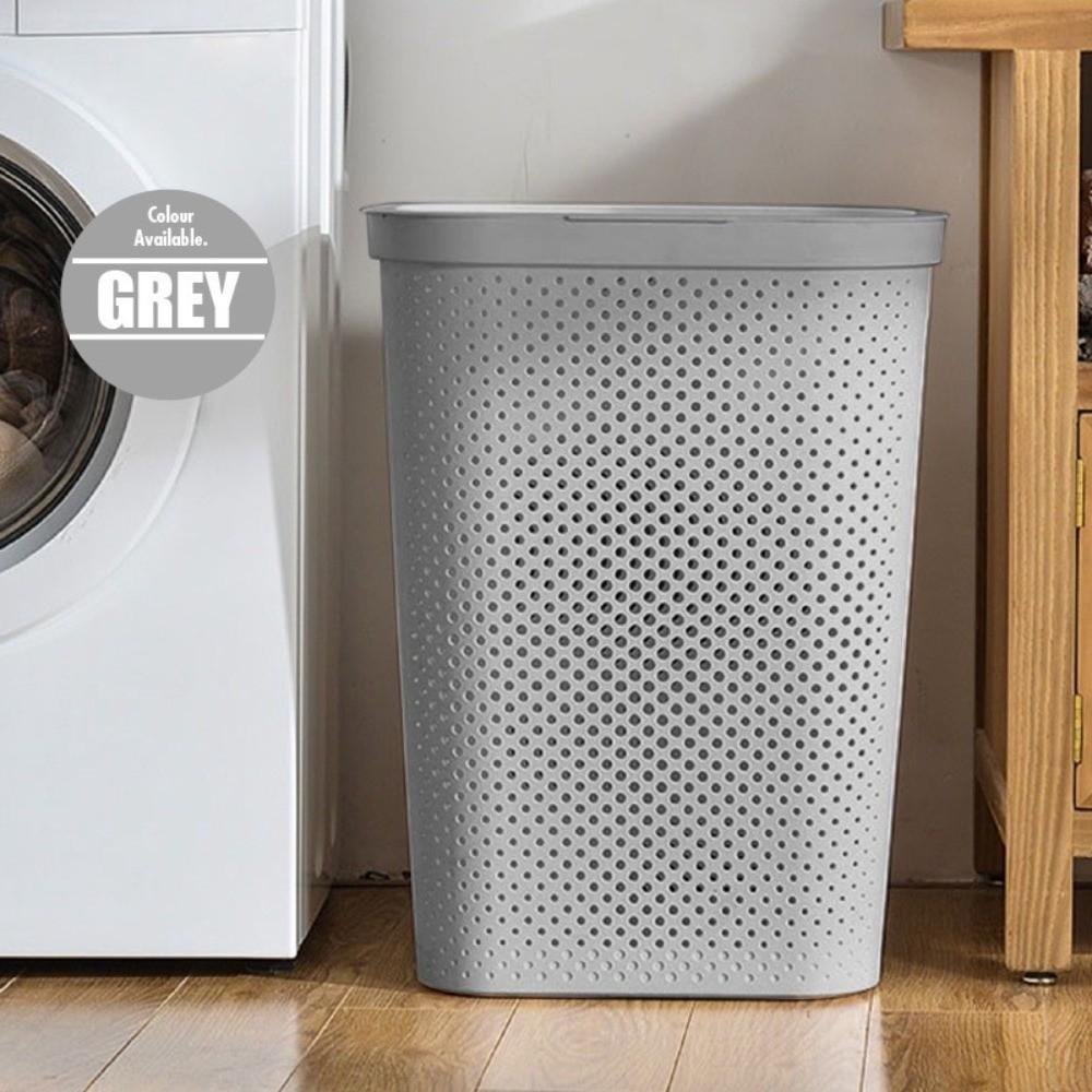 Japanese Style Dirty Clothes Basket Hollow out Laundry Basket Clothes Storage Basket  Household