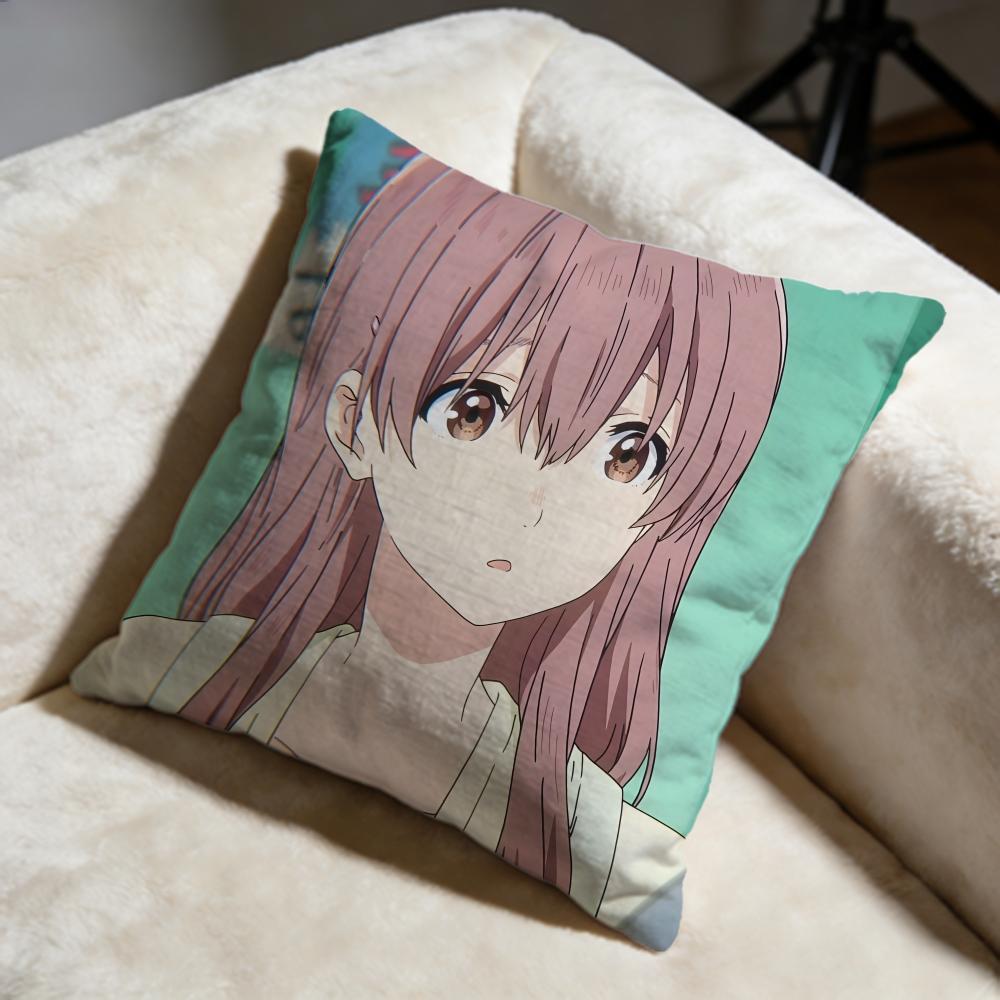 Popular AASilent Voiceew Cushion Cover Soft Decorative Pillow Case Suitable for Bedroom Sofa Car Travel Use