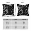 Quiet Please Slenderman Pillowcase Polyester Linen Velvet Creative Zip Decor Pillow Case Sofa Cushion Cover