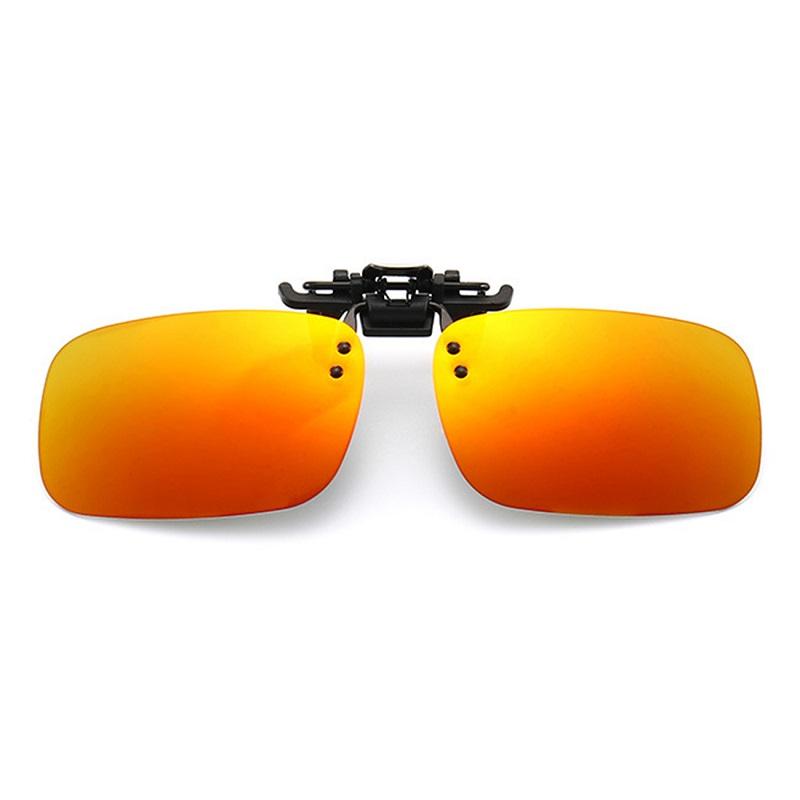 MAXJULI Car Driver Goggles Anti-UV Sun Glasses Driving Night Vision Lens Clip On Sunglasses for Men Women