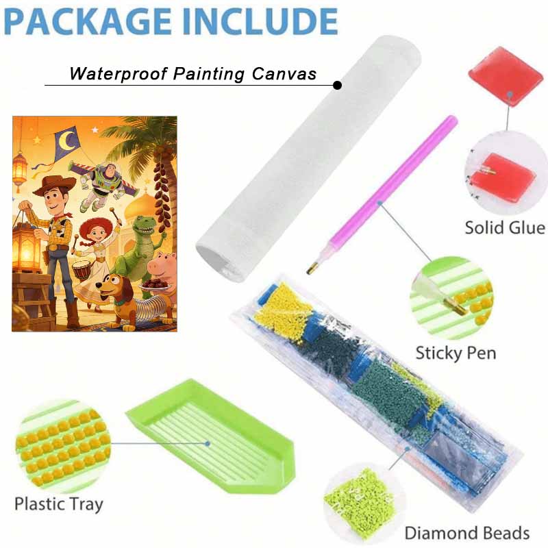 Disney diamond painting set full diamonds 5D Toy Story Eid AlAdha home decor creative handicrafts