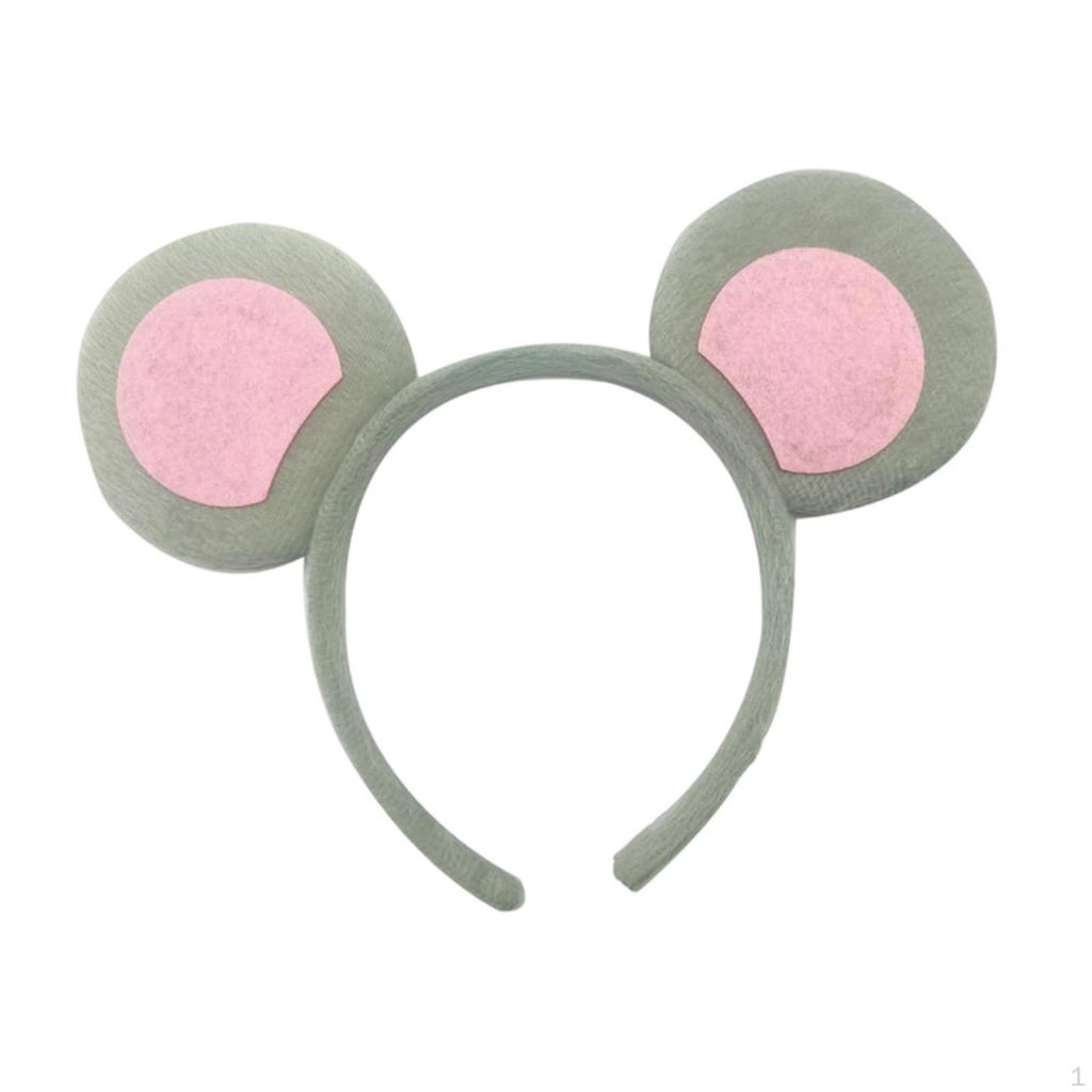 Cute Mouses Ears Headband Children Headdress for Halloween Party Prop Birthday
