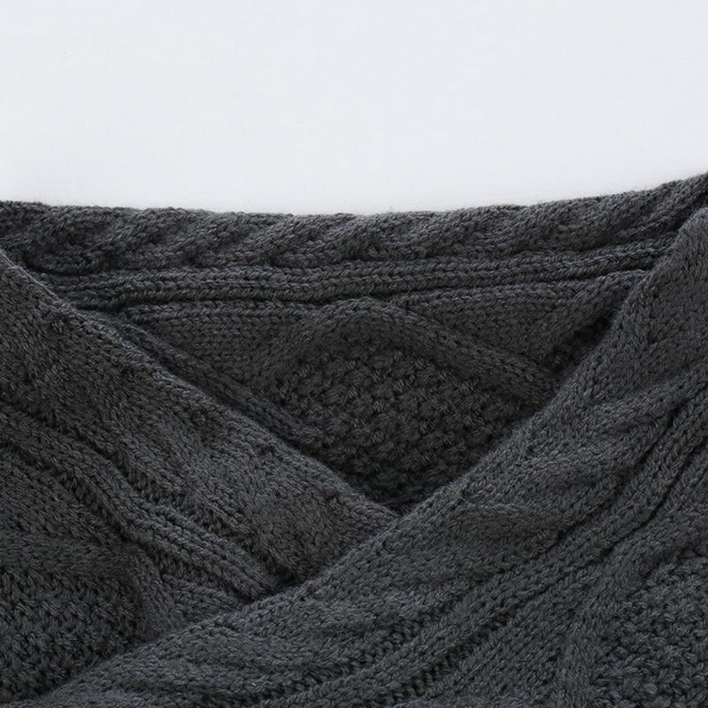 Mens 2019 Buckle Sweater Cardigan Winter Warm Thick Hedging Turtleneck Knitting Jumper Sweaters