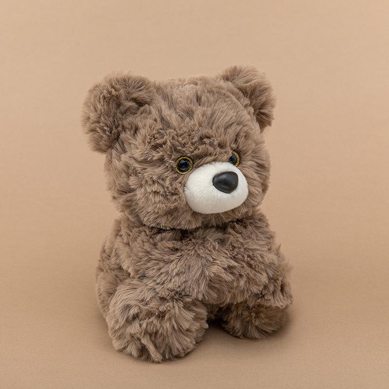 

Cute Fox Bear Plush Toy Rabbit Learning To Build Office Golden Retriever Dog Table Posing Activities Premium Durable 17cm【0.21kg】