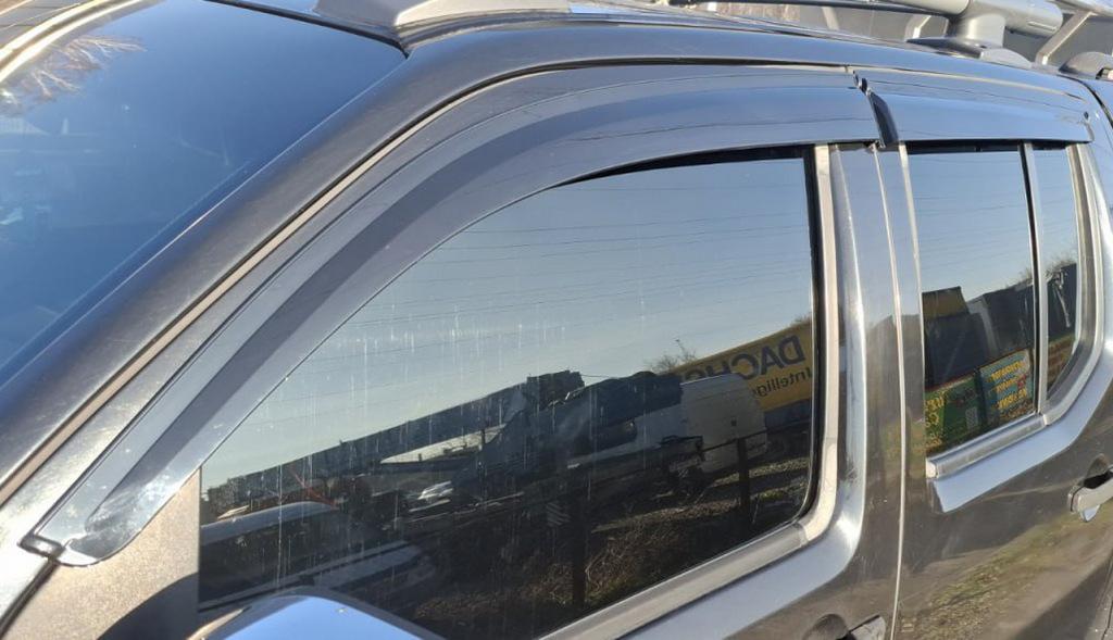 

Вітровики (4 шт., Sunplex Sport) для Nissan Navara 2006-2015 рр.
