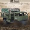 RC Military Truck 4 Channel Detachable Tent Remote Control Vehicle Military Truck with Light for Over 6 Years Old Kids