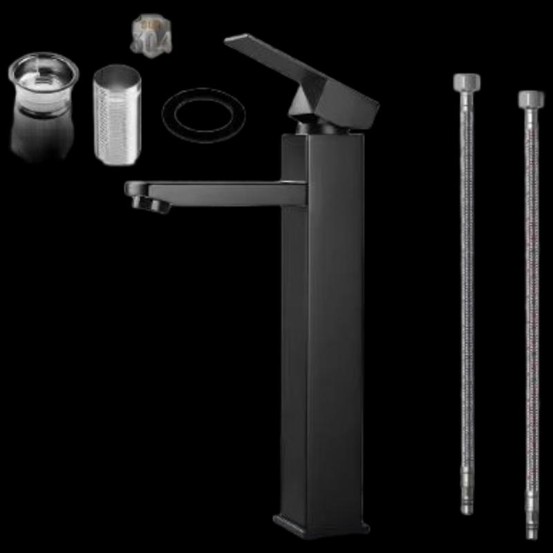 

Junshi Stainless Steel Hot & Cold Washbasin Faucet