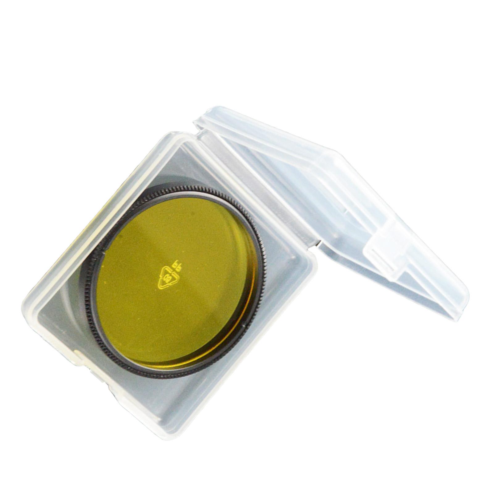 

Фильтр для окуляра телескопа 2 дюйма, фильтр для Луны, фильтр для туманностей, необходимый для астрономических наблюдений, алюминиевая оправа жёлтый