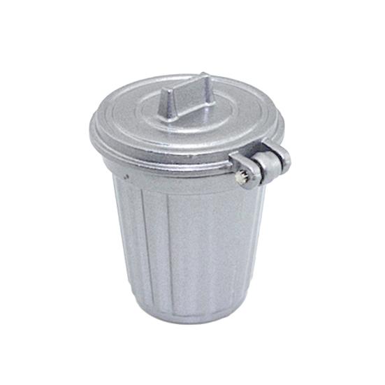 

1:12 1:6 Реалистичная миниатюрная мусорная корзина для кукольного домика Декор Детские игрушки Куклы Аксессуары серый