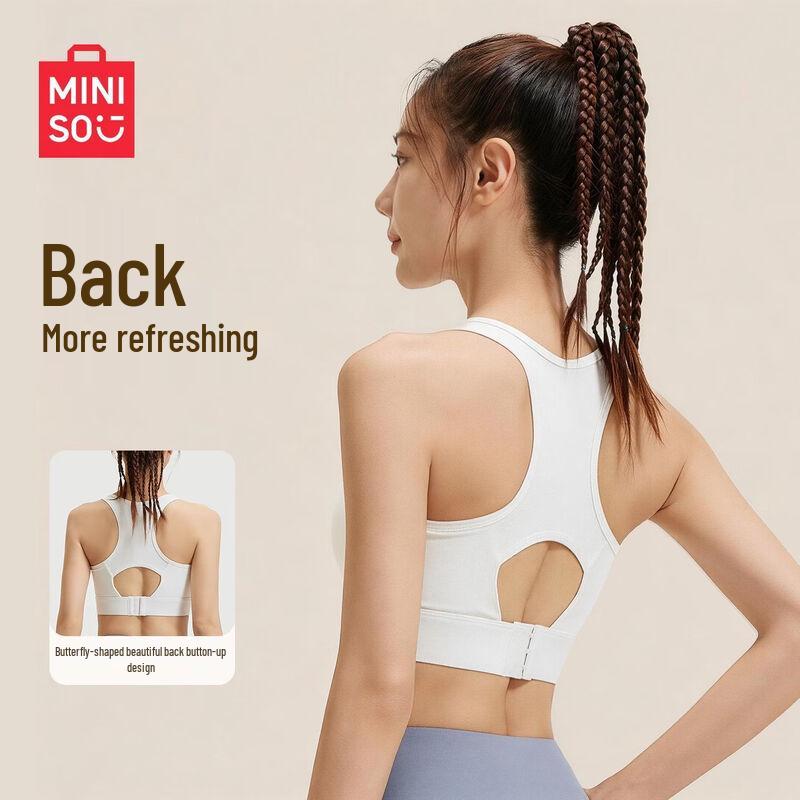 MINISO Women s Sports Yoga Bra L