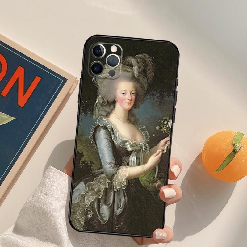 

Чехол Funda Marie Antoinette для iPhone 16 15 14 Pro Max 11 12 13 Pro Max Mini XR 16 15 Plus 16e iPhone 11