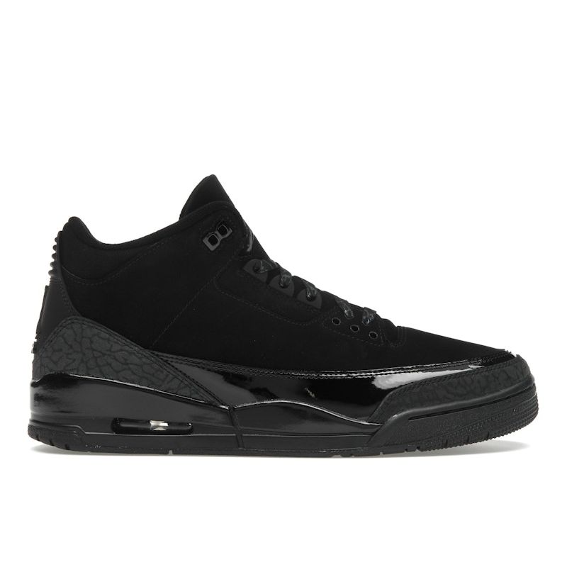 

Air Jordan 3 Retro Black Cat 2025 Мужские кроссовки Темно-угольные CT8532-001 40