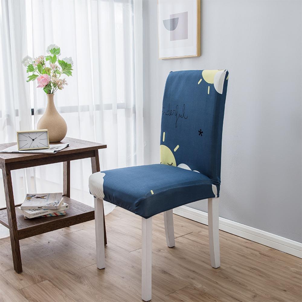 Chair Cover Full Set Dining Chair Covers Washable Stretchable Universal Fit for Home Office Restaurant