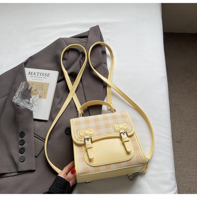 

Рюкзак Женский Модный Универсальный Нишевый Повседневный Мессенджер Корейская Версия Студенческий Класс Школьная Сумка Дорожный Маленький Рюкзак