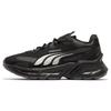 Pwrframe Aerogram Reflective Fabric Synthetic Leather Sports Comfort Low-Top Lifestyle Shoes Unisex Sneaker Black 390206-02