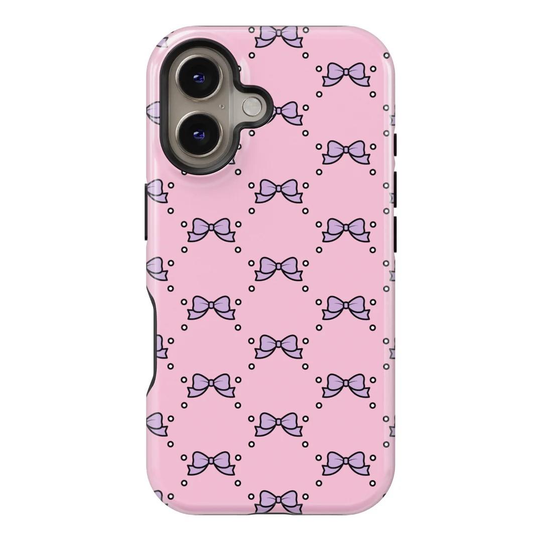 

Sweet Bow Phone Case for IPhone 17 16e 16 15 14 13 12 11 X XS XR XSMAX 7 8 Air Pro Max Plus Luxury Double-layer Back Cover iPhone 11