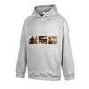 26SS Rhude High Street Cotton Hoodie Geometric Letter Print Mens Sweatshirt