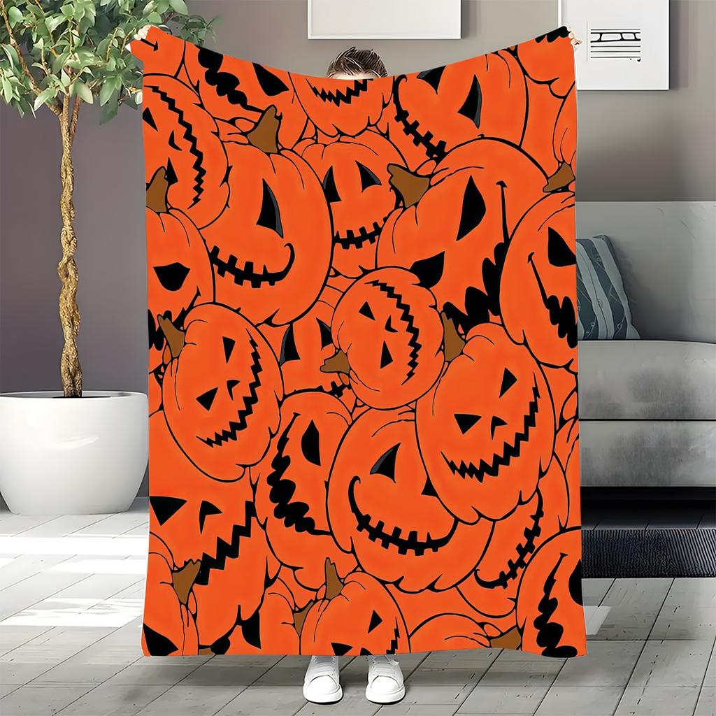 Halloween Print Blanket