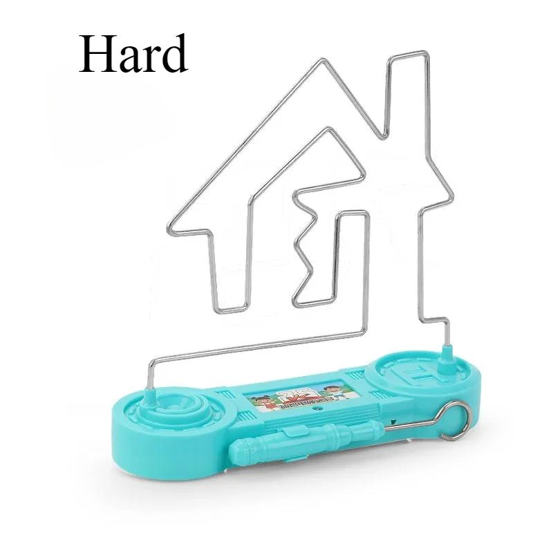 Kids Collison Electric Shock Toy Education Electric Touch Maze Game Party Funny Game Science Experiment Toys for Children Gift