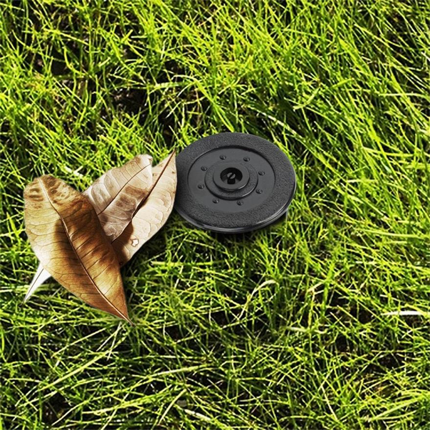 Kreativ Simulering Sprinklermunstycke Nyckelhållare Gräsmatta Bakgård Trädgård Pengar Nyckel Förvaring Dold Låda