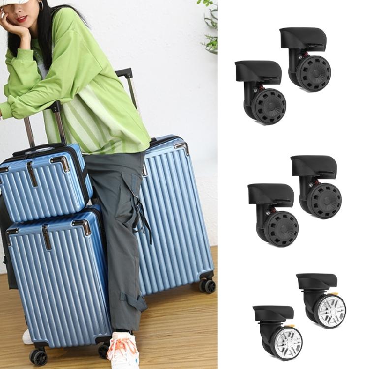 Luggage Box Trunk Roller Bearing Hardware Repairing Kit Trolley Caster 1Pair