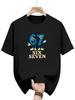 The 2026 Hot New Fun 677 Meme Design Tshirt Retro Cotton Tshirt for Men and Women Casual