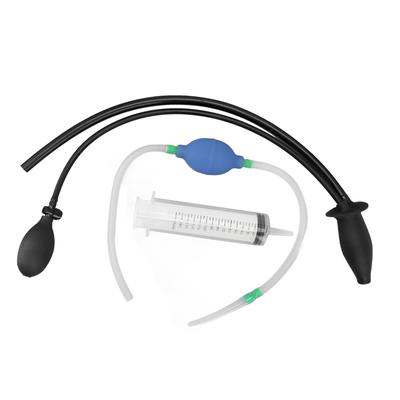 Inflatable Anal Cleaner Silicone Shower Enema System Soft Flexible Professional for Women Home Type