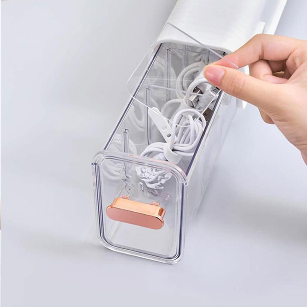 Punch-Free Multi-functional Storage Box Socks Underwear Adjustable Compartment