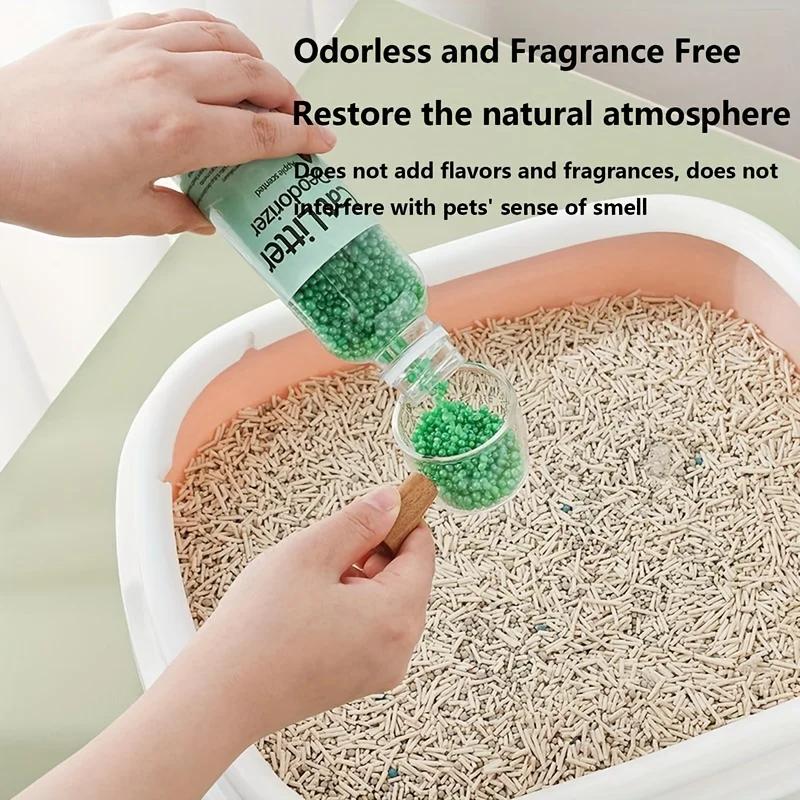 Deodor Bead For Cats Toilet Absorb Deodorant Beads For Cat Litter Box 6 Flavors Aromatic Litter Cat Pet Cleaning Supplie petkit