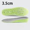 New Breathable Sports Insoles Height-increasing Insole Men Women Shock-absorbing Soles Soft and Comfortable Shoe Pads