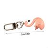 Cute 3D Otter Koala Flamingo Animal Keychains Key Ring For Women Men Cartoon Creative Pet Pendant Bag Box Car Holder Accessories