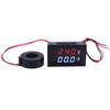 Practical Digital Current Gauge Volt Meter for w/ Current Transformer Display 0.28" AC 60-500V Voltmeter Ammeter 10/50/1