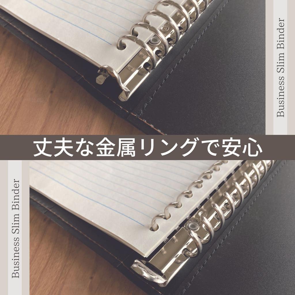 Raymay Fujii Kroužkový pořadač Business Slim A4 Černý QE1126B