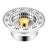 Stainless Steel Kitchen Sink Pop-Up Strainer and Stopper