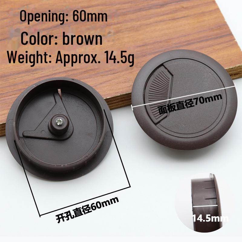Desktop Cable Management Hole Cover - Decorative Round Sealing Ring