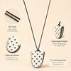 Leather Eyeglasses Storage Bag Pendant Decorative Glasses Clip New Wearable Eyewear Holder