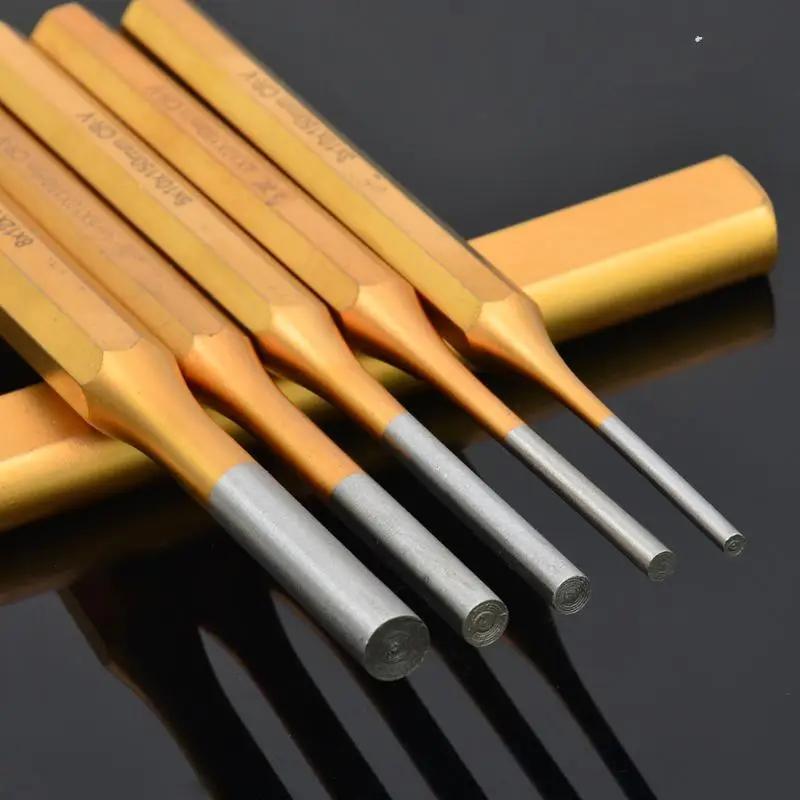 1Pc 2/3/4/5/6/8/10MM Brass Central Positioning Punch 150mm Roll Pin Punch Tool Remover For Machinery Maintenance