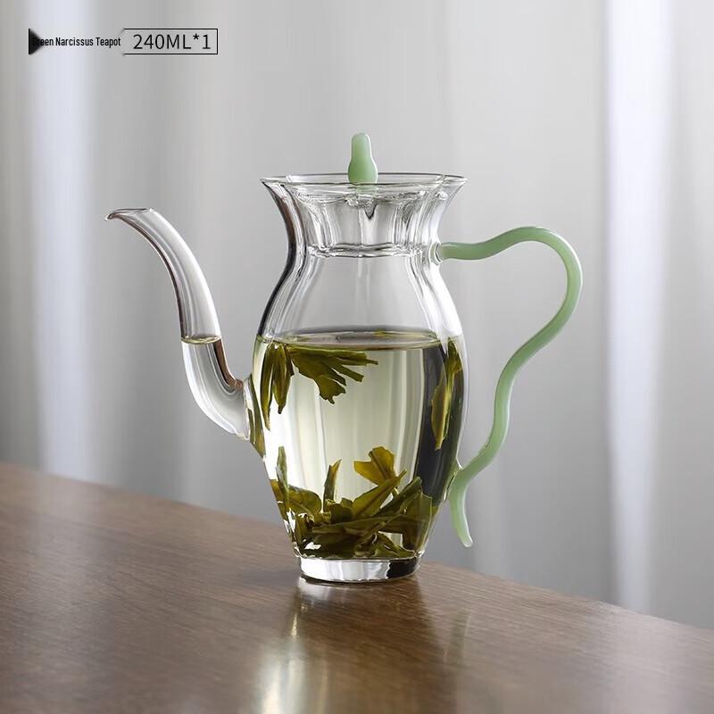 Chaxun Narcissus High Borosilicate Glass Teapot