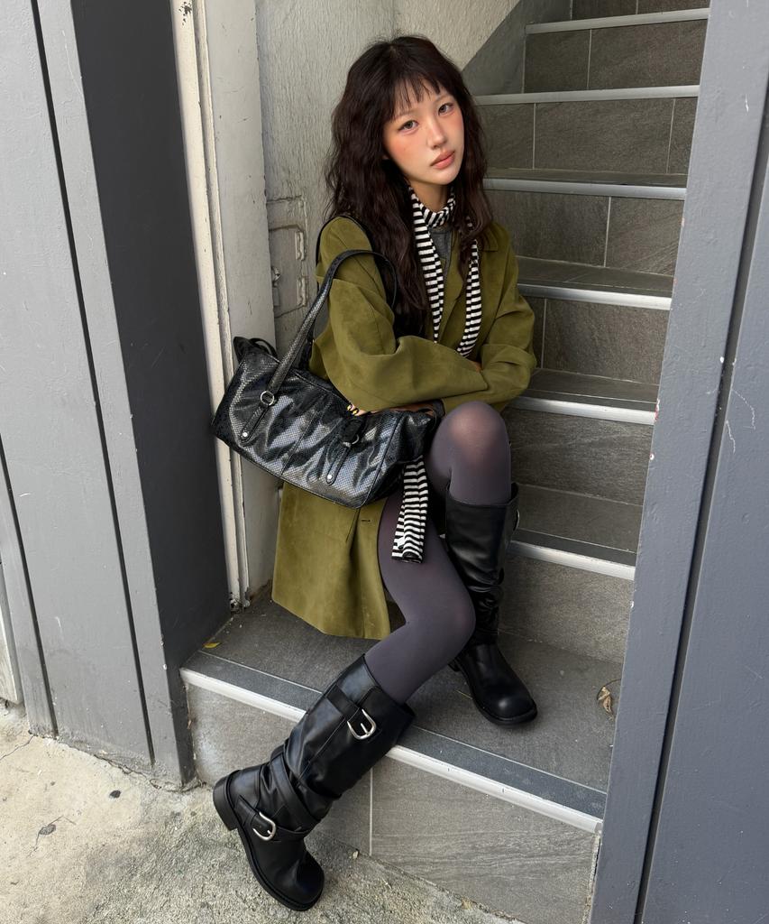 Boil Tale Freja Bag (Python Black)