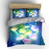 Colorful Floral Fantasy Decor Set Bedding Set with 1 Duvet Cover 2 Pillowcases Single Double King Queen, Gift