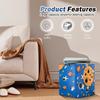 Large Capacity Clothing Storage Bag Storage Bag Quilt Organizer with Reinforced Handle Foldable Toy Storage Luggage Moving Box