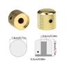 4 Pcs High Grade Metal Guitar Knobs Enhanced Tone Control Durable Guitar Brass Potentiometer Easy To Use Sturdy