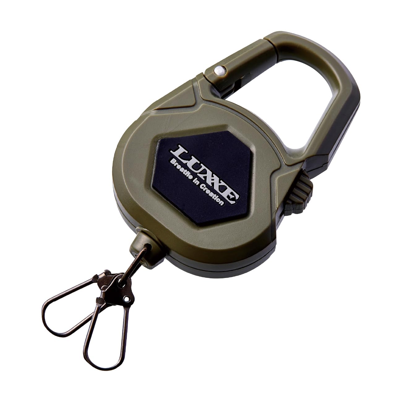 Gamakatsu Luxe Lock Cord Reel #2 Army Green LE137 Approximately 100cm