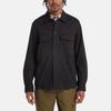 Timberland Outdoor Solid Color Multi-Pocket Long Sleeve Shirt Men shirts Black A28QG-001