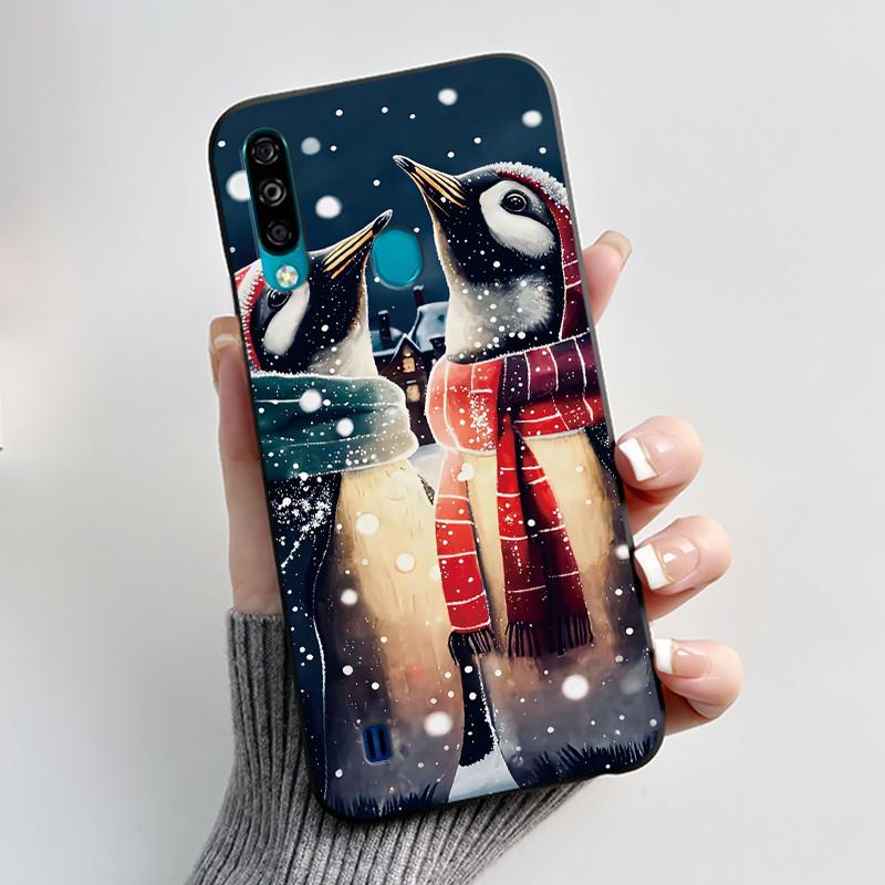 Hülle für ZTE Blade A7 (2020) Handyhülle Mattschwarz Luxus Drache Niedlich Cool Jungen Mädchen Weiches Silikon TPU Schutz-Rückseite