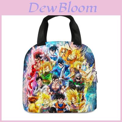 Dragon Ball Lunch Bag Oxford Fabric Insulated Portable Bento Carrier For Students And Commuters